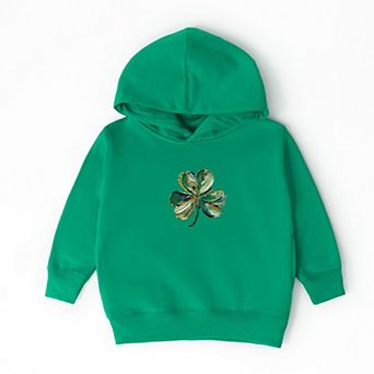 Clover Paint Print - Toddler Hoodie