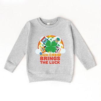 Leo the Truck Our Crew Brings The Luck - Toddler Graphic Sweatshirt
