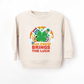 Leo the Truck Our Crew Brings The Luck - Toddler Graphic Sweatshirt