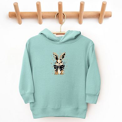 Bunny Polka Dot Coquette - Toddler Hoodie