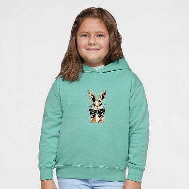 Bunny Polka Dot Coquette - Toddler Hoodie