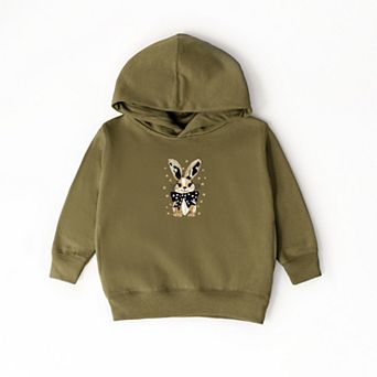 Bunny Polka Dot Coquette - Toddler Hoodie