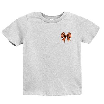 Basketball Game Day Stacked Coquette Front and Back Design - Youth Short Sleeve Graphic T-Shirt