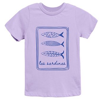 Las Sardinas - Youth Short Sleeve Graphic T-Shirt