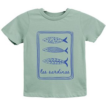 Las Sardinas - Youth Short Sleeve Graphic T-Shirt