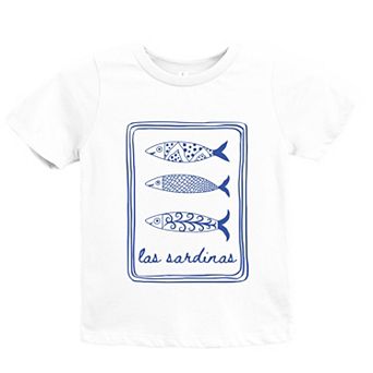 Las Sardinas - Youth Short Sleeve Graphic T-Shirt