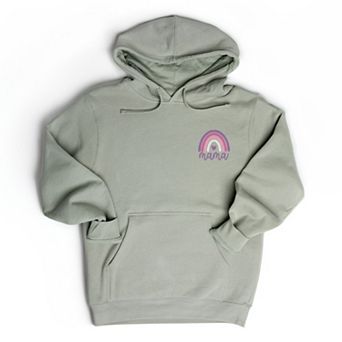 Embroidered Mama Rainbow - Women's Graphic Hoodie