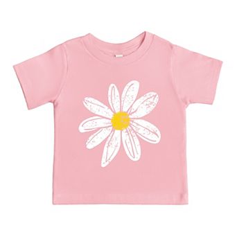 Daisy Distressed - Toddler Short Sleeve Graphic T-Shirt