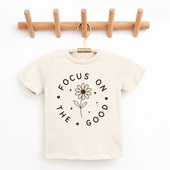 Focus On The Good Daisy - Youth Short Sleeve Graphic T-Shirt