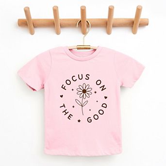 Focus On The Good Daisy - Youth Short Sleeve Graphic T-Shirt
