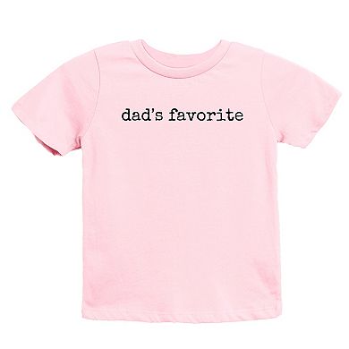 Dad's Favorite Typewriter - Youth Short Sleeve Graphic T-Shirt