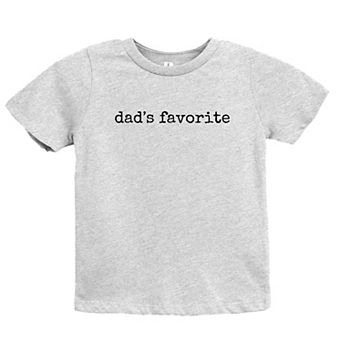 Dad's Favorite Typewriter - Youth Short Sleeve Graphic T-Shirt