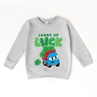 Leo the Truck Loads of Luck - Toddler Graphic Sweatshirt