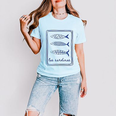 Las Sardinas - Women's Short Sleeve Graphic T-Shirt