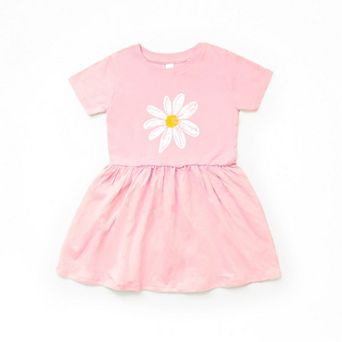 Daisy Distressed - Toddler Graphic Dress