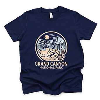 Grand Canyon National Park Two-Toned Circle - Youth Short Sleeve Graphic T-Shirt