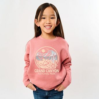 Grand Canyon National Park Two-Toned Circle - Youth Graphic Sweatshirt