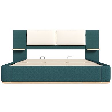 Malinta Modern Panel Platform Bed with Anti-Collision Rounded Corners by Christopher Knight Home