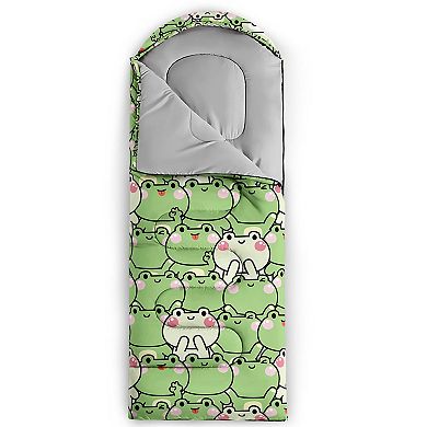 3-Season Lightweight Waterproof Adult Camping Sleeping Bag: Microfiber, Compact, & Versatile