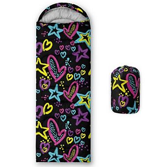 3-Season Lightweight Waterproof Adult Camping Sleeping Bag: Microfiber, Compact, & Versatile