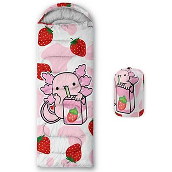 3-Season Lightweight Waterproof Adult Camping Sleeping Bag: Microfiber, Compact, & Versatile