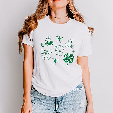 Lucky Icons Stars - Women's Short Sleeve Graphic T-Shirt