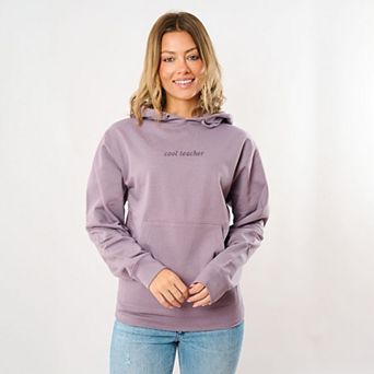 Embroidered Cool Teacher - Women's Graphic Hoodie