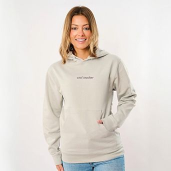 Embroidered Cool Teacher - Women's Graphic Hoodie