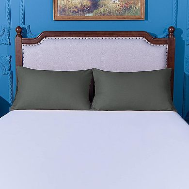 Queen Pillowcase Set - 4 Pack Brushed Microfiber 20x30 Pillowcases - Soft, Wrinkle-Free,20x30 Inches