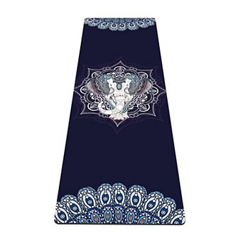 TPE Yoga Mat 6mm Extra Thick Non-Slip 72"x24" with Carrying Bag for Pilates Floor Workout