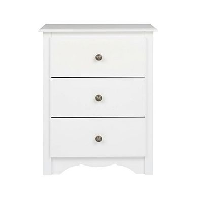 3-Drawer Nightstand with Modern Design and Sturdy Construction