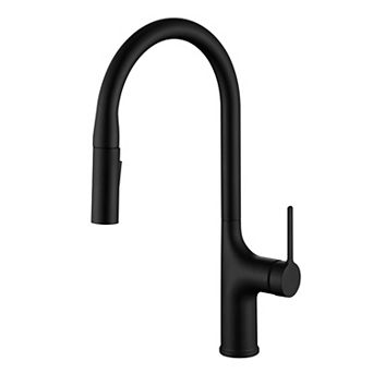 SUMERAIN Pull-Down Kitchen Mixer Tap, Dual Function, Lead-Free Stainless Steel, Deck Mounted