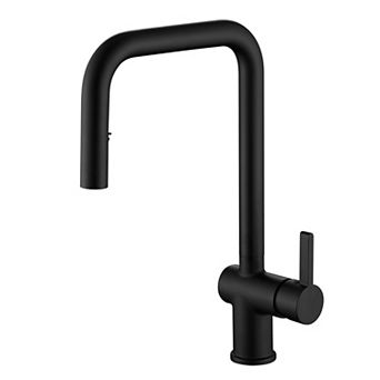 SUMERAIN Pull-Down Kitchen Sink Faucet with 360° Swivel Spout, Mininalist Contemporary, Lead-Free