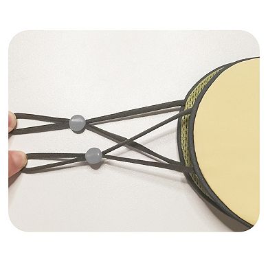 Dual-Sided Cooling and Warm Sleep Eye Mask with Adjustable Strap Lightweight Light Blocking Design