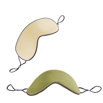 Dual-Sided Cooling and Warm Sleep Eye Mask with Adjustable Strap Lightweight Light Blocking Design