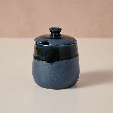 Jhapa Drip Glaze Cream Sugar Set