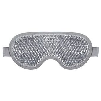 Reusable Gel Bead Eye Mask Hot and Cold Compress with PVC Exterior Adjustable Strap Design
