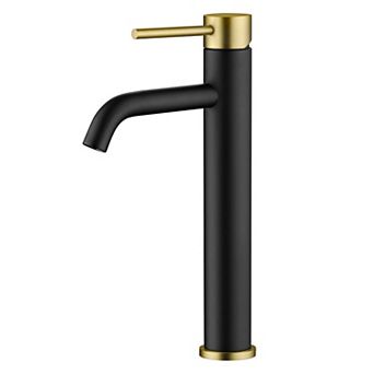 SUMERAIN Single-Handle Bathroom Sink Faucet, Modern Design, Lead-Free, 283mm