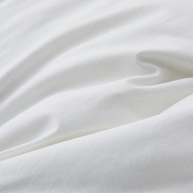 Unikome 100% Cotton Down-Proof Fiber Pillow, 2 Pack Bed Pillow for Side & Back Sleepers