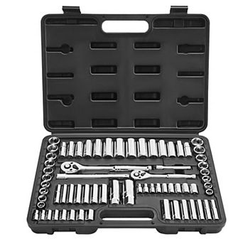 CR-V Socket and Ratchet Set 6-Point Automotive and DIY Tool Kit
