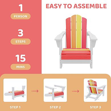 HDPE Adirondack Chair for Kid