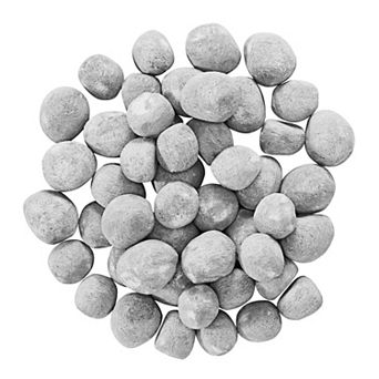 48-Pack Ceramic Fireballs for Indoor and Outdoor Fire Features and Gatherings