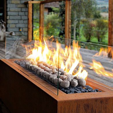 48-Pack Ceramic Fireballs for Indoor and Outdoor Fire Features and Gatherings
