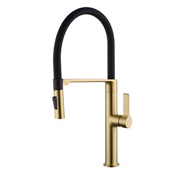 SUMERAIN Pull-Down Kitchen Mixer Tap with 360° Swivel Spout, Lead-Free, Dual Spray Modes, Lead-Free