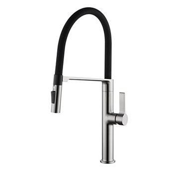 SUMERAIN Pull-Down Kitchen Mixer Tap with 360° Swivel Spout, Lead-Free, Dual Spray Modes, Lead-Free