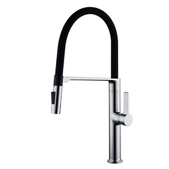SUMERAIN Pull-Down Kitchen Mixer Tap with 360° Swivel Spout, Lead-Free, Dual Spray Modes, Lead-Free