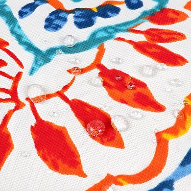 2 Pack Outdoor Throw Pillows Waterproof Fade Resistant Patio Cushions