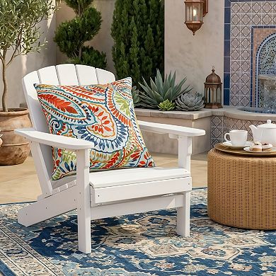 2 Pack Outdoor Throw Pillows Waterproof Fade Resistant Patio Cushions