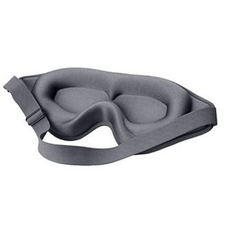 3D Contoured Sleep Eye Mask with Memory Foam Padding Adjustable Strap and Full Light Blocking