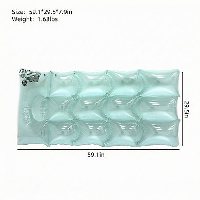 Inflatable Pool Float Lounger Water Raft Mat for Swimming Pool Beach and Lake
